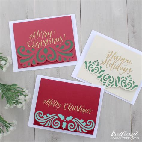 The Cricut Explore Air 2 is so incredibly easy to use and makes projects effortless. . Christmas cards with cricut explore air 2